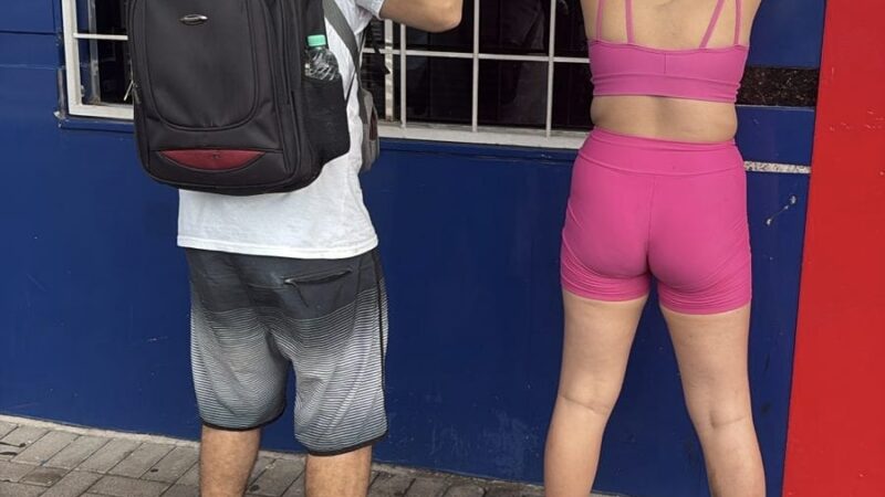 Casal é encaminhado à delegacia por suspeita de tráfico nas proximidades do terminal em Maringá