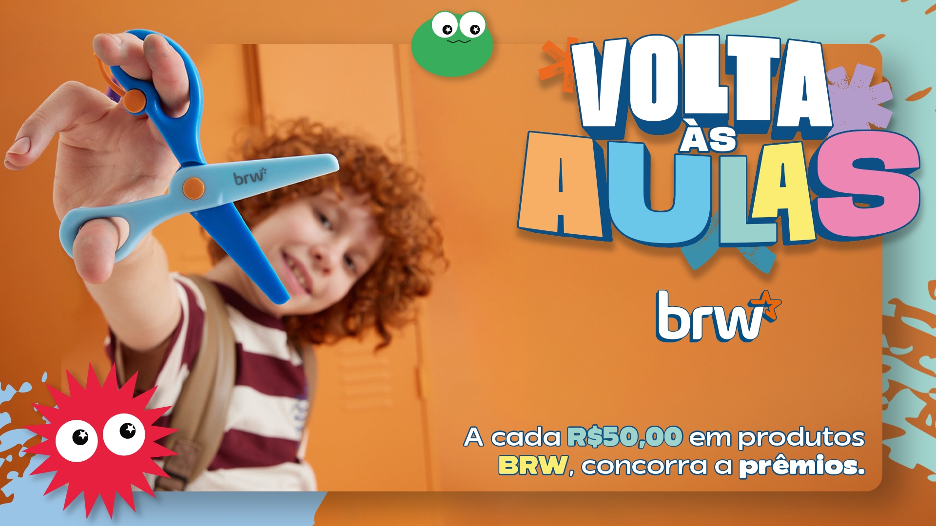 BRW Suprimentos lança campanha Volta às Aulas com R$ 50 mil em prêmios