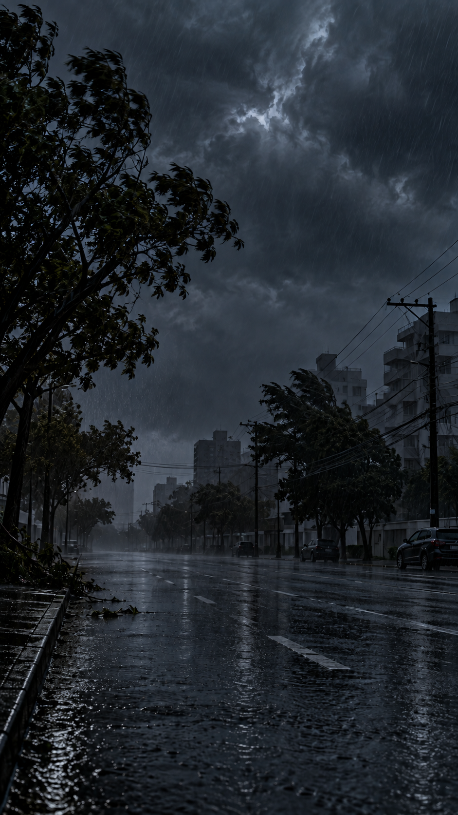 Temporal deixa 62,1 mil clientes sem energia no Paraná, informa Copel