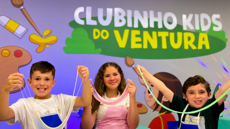 Oficina de Slime: Ventura Shopping promove evento interativo para crianças