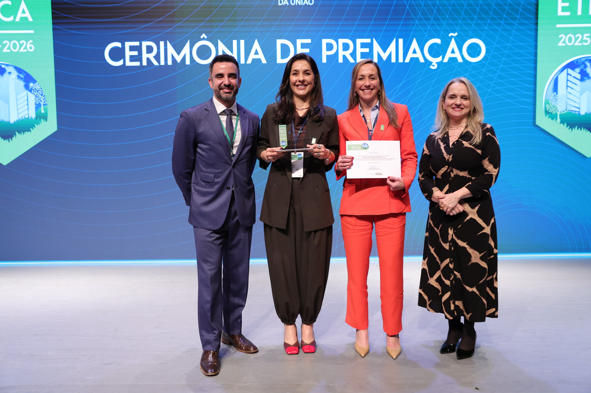 Grupo Positivo é a primeira empresa de educação do Paraná a conquistar o selo Empresa Pró-Ética, da CGU