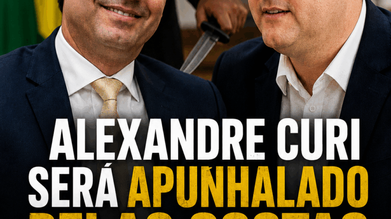 Alexandre Curi será apunhalado pelas costas pelo grupo político de Ratinho Junior?