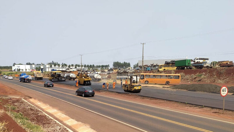 DER/PR retoma obra de duplicação da PR-317 entre Maringá e Iguaraçu com nova empresa