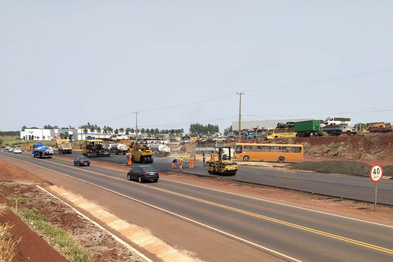 DER/PR retoma obra de duplicação da PR-317 entre Maringá e Iguaraçu com nova empresa