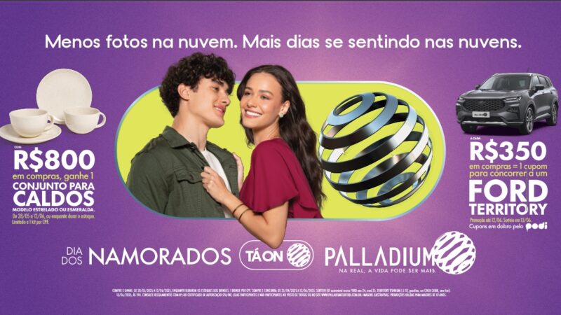 Campanha de colecionáveis do Shopping Palladium Curitiba celebra Dia dos Namorados com brinde exclusivo
