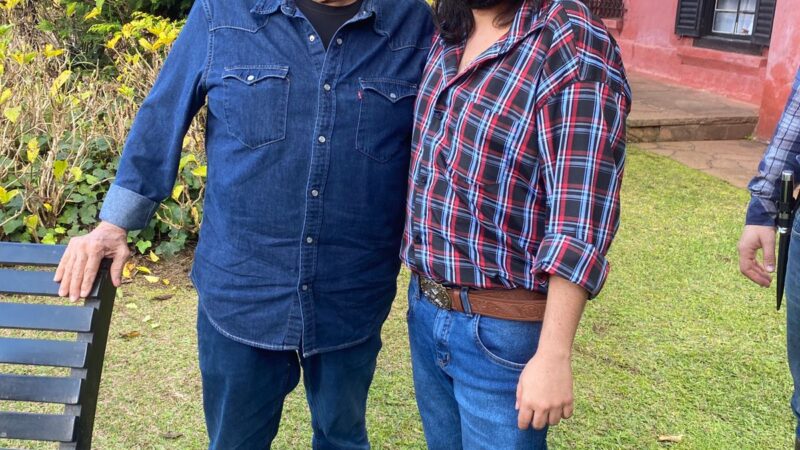 Ator de Marialva Flauzino Neto grava nova superprodução ao lado de Dedé Santana