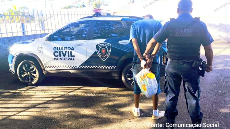 Foragido da Justiça de São Paulo é preso pela Guarda Civil Municipal de Maringá