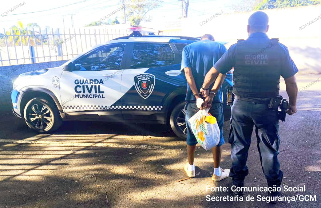 Foragido da Justiça de São Paulo é preso pela Guarda Civil Municipal de Maringá