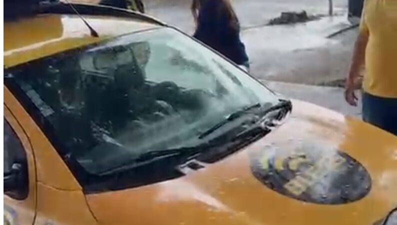 Carreata da Bless “deu PT” em Sarandi em dia de chuva