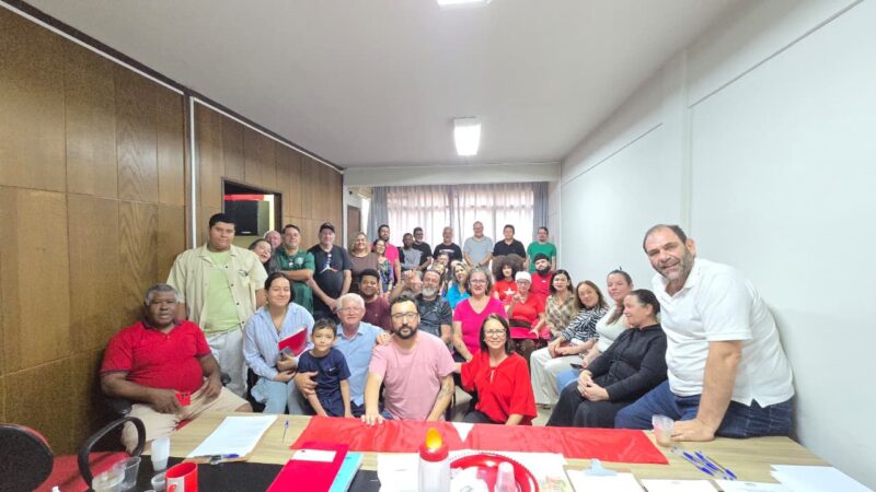 PT de Maringá elege nova executiva e define prioridades e desafios
