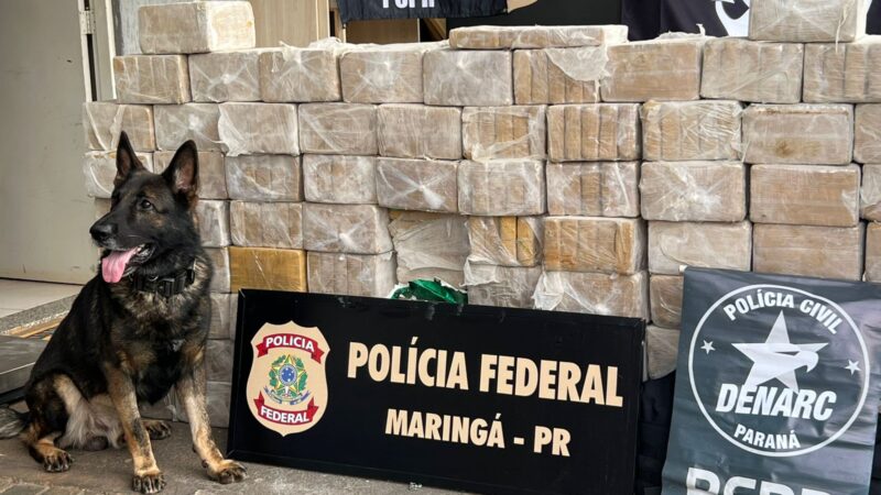 Polícia Federal, em ação conjunta com o Denarc/PC, apreende mais de 400 Kg de cocaína
