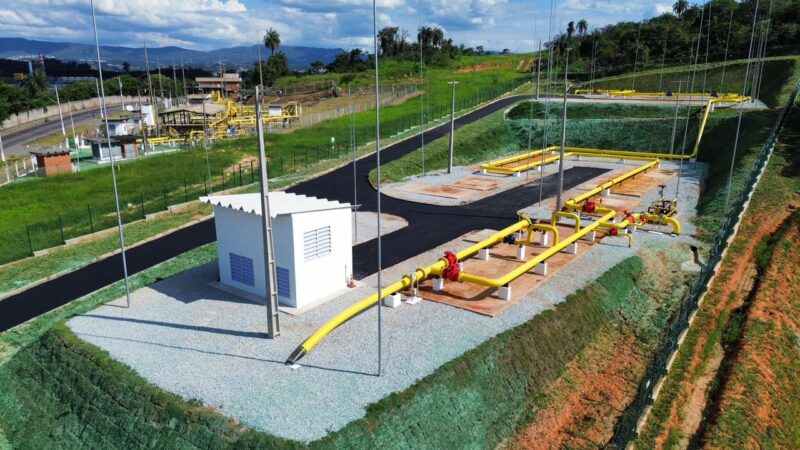 Nova estação de gás em Betim amplia abastecimento no Centro-Oeste de Minas Gerais