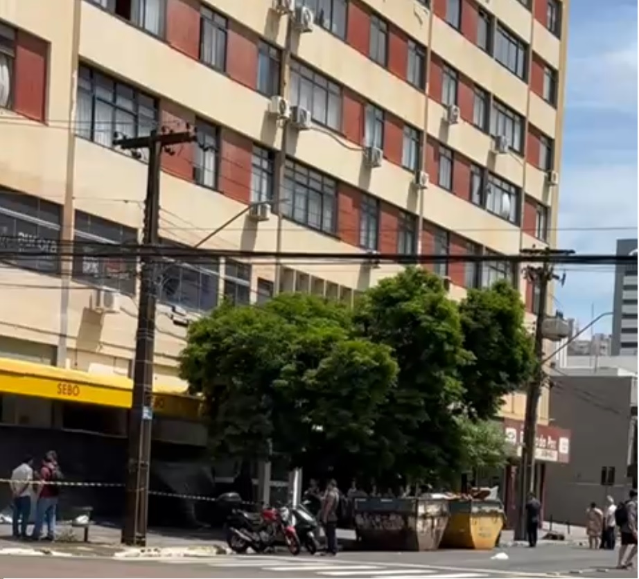 Evacuação de Emergência no Edifício Maria Tereza após suspeita de comprometimento estrutural