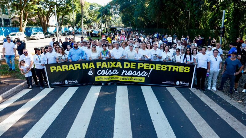 ‘Respeitar a Faixa é Coisa Nossa’: gestão Silvio Barros aposta na conscientização para mudar o trânsito