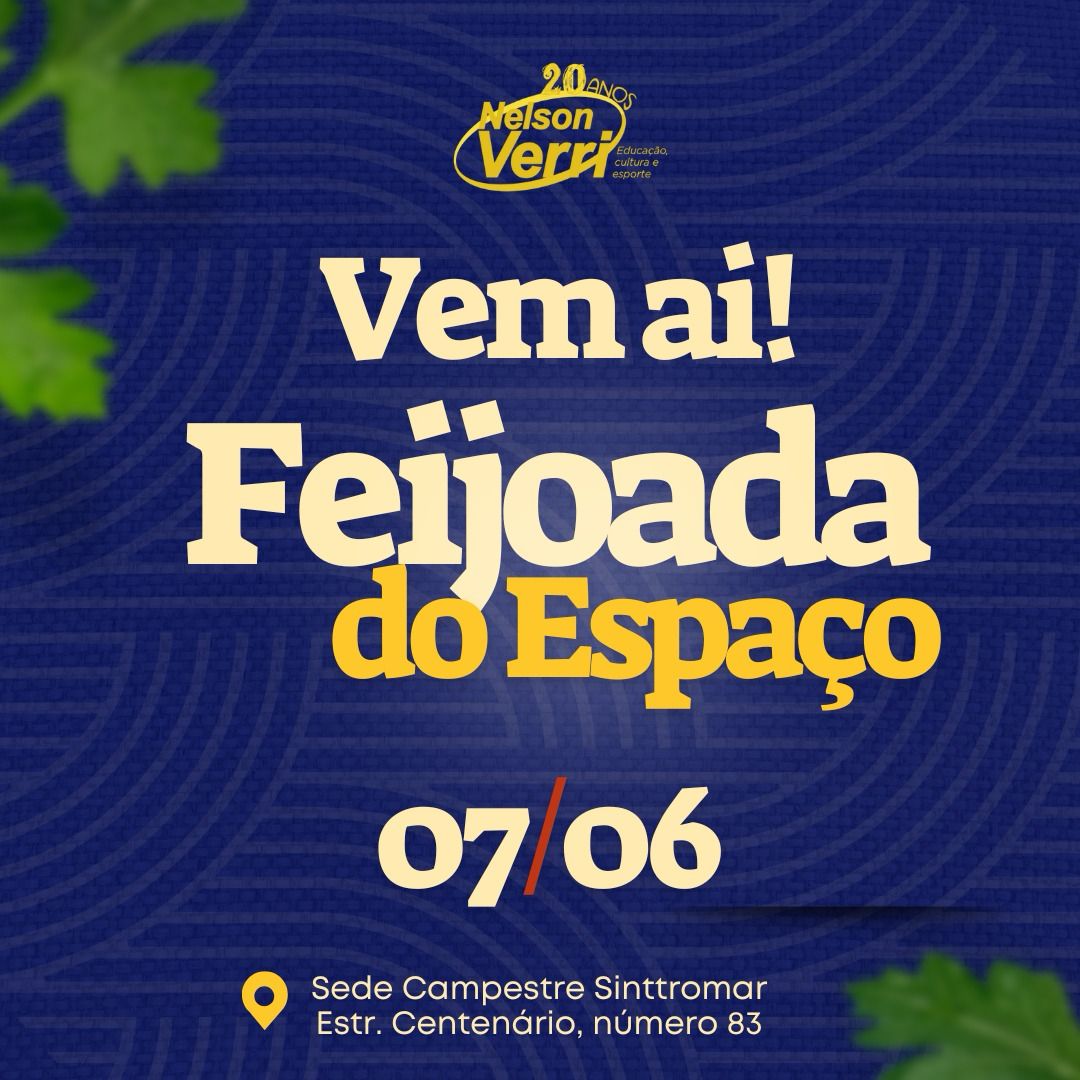 Feijoada do Espaço celebra 20 anos do Espaço Nelson Verri com samba, tradição e sabor