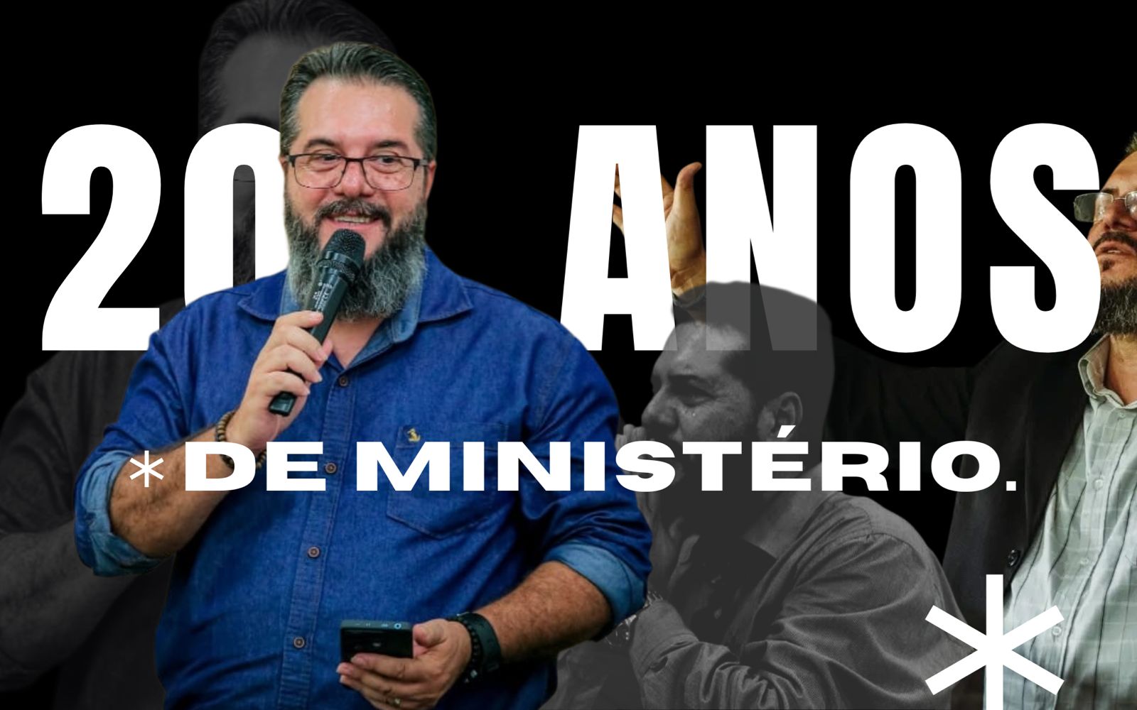 Parabéns pelos 20 Anos de Ministério, Apóstolo Alexandre Ferrarezi!
