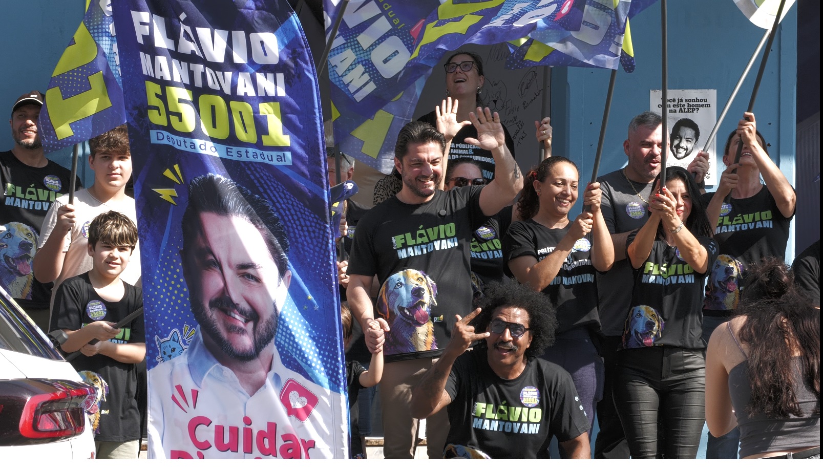 Flávio Mantovani abre comitê em Maringá e apresenta propostas para consumidores e animais