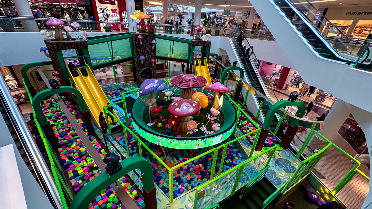 Shopping Palladium Curitiba recebe a inédita Floresta Encantada nas férias escolares