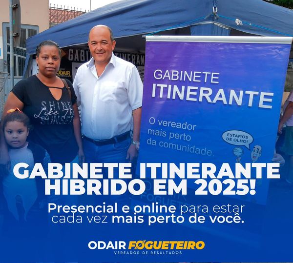 Odair Fogueteiro:”Não vou reinventar a roda, mas vou garantir a manutenção adequada para que ela gire a favor do povo”