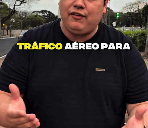 Calma! Guilherme Machado não defendeu o crime, apenas confundiu tráfico com tráfego aéreo