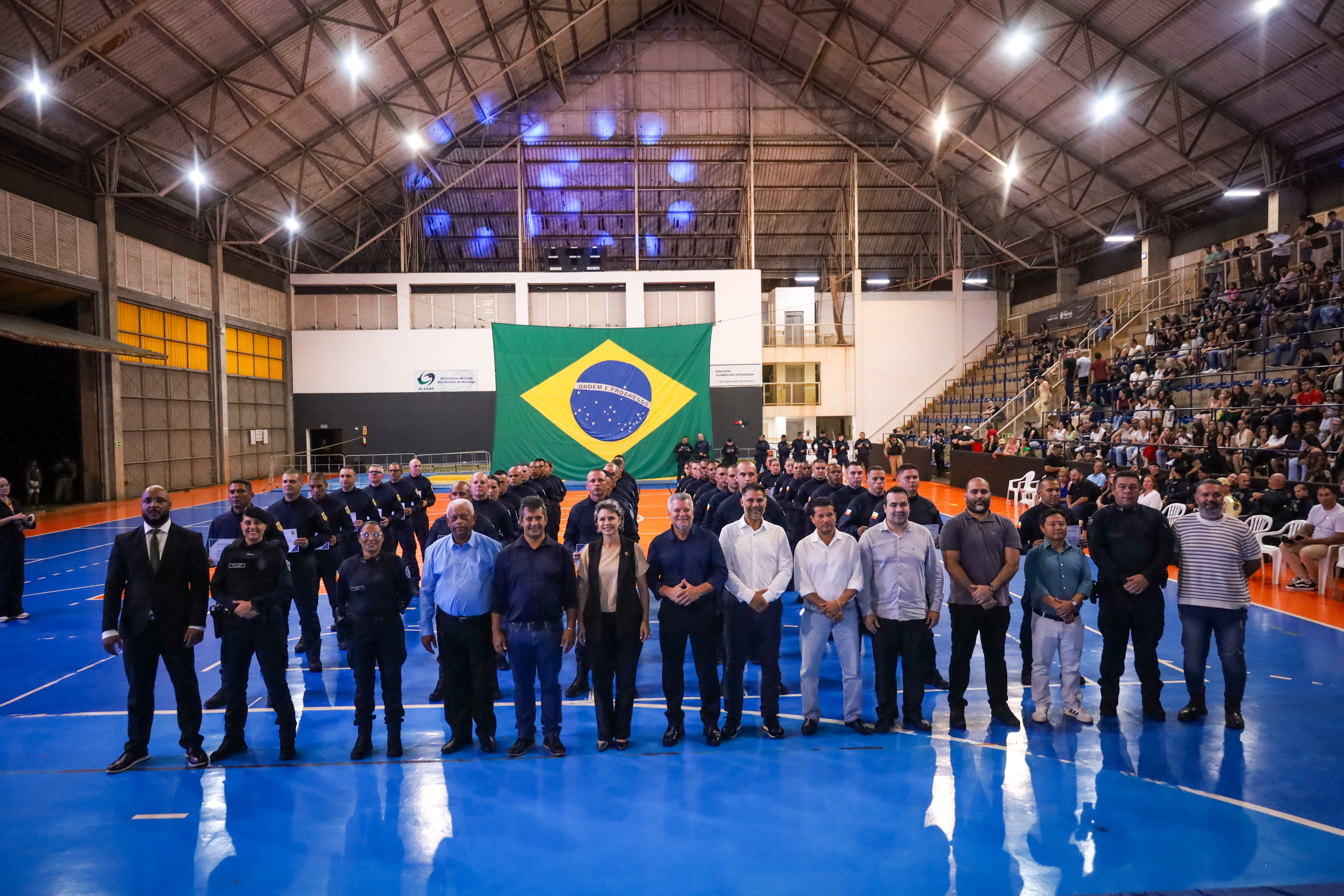 Gestão Silvio Barros/ Sandra Jacovós forma 40 novos agentes da Guarda Civil Municipal e reforça segurança pública em Maringá