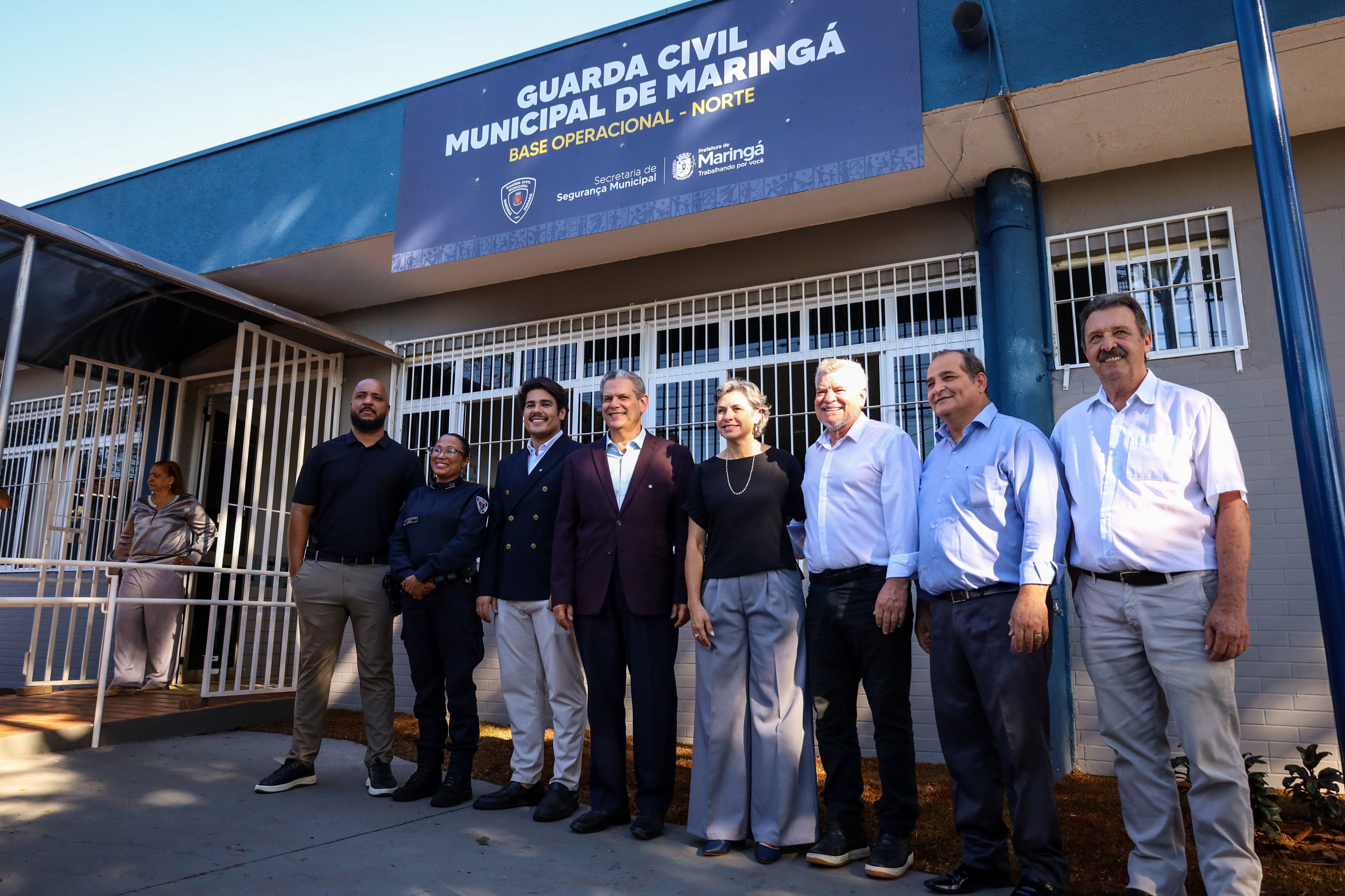 Gestão Silvio Barros entrega quarta base da Guarda Municipal desde o início de 2025