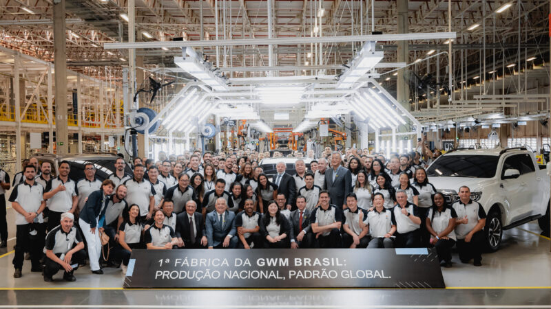 GWM inaugura sua primeira fábrica nas Américas, em Iracemápolis (SP), com a presença do presidente Lula