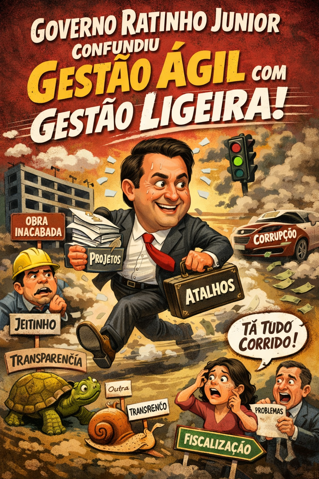 Gestão ágil é prioridade; ligeireza, não