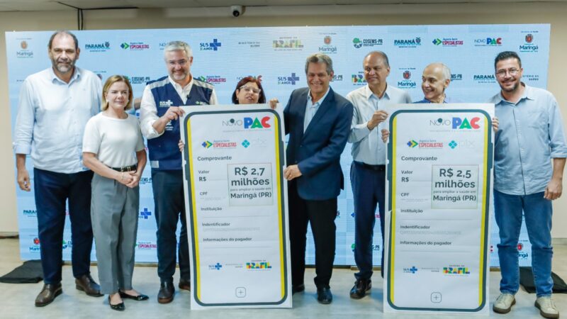 Maringá vira vitrine nacional de investimentos do governo Lula na saúde pública