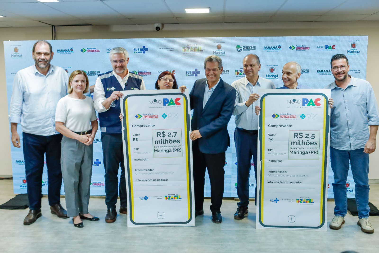 Maringá vira vitrine nacional de investimentos do governo Lula na saúde pública