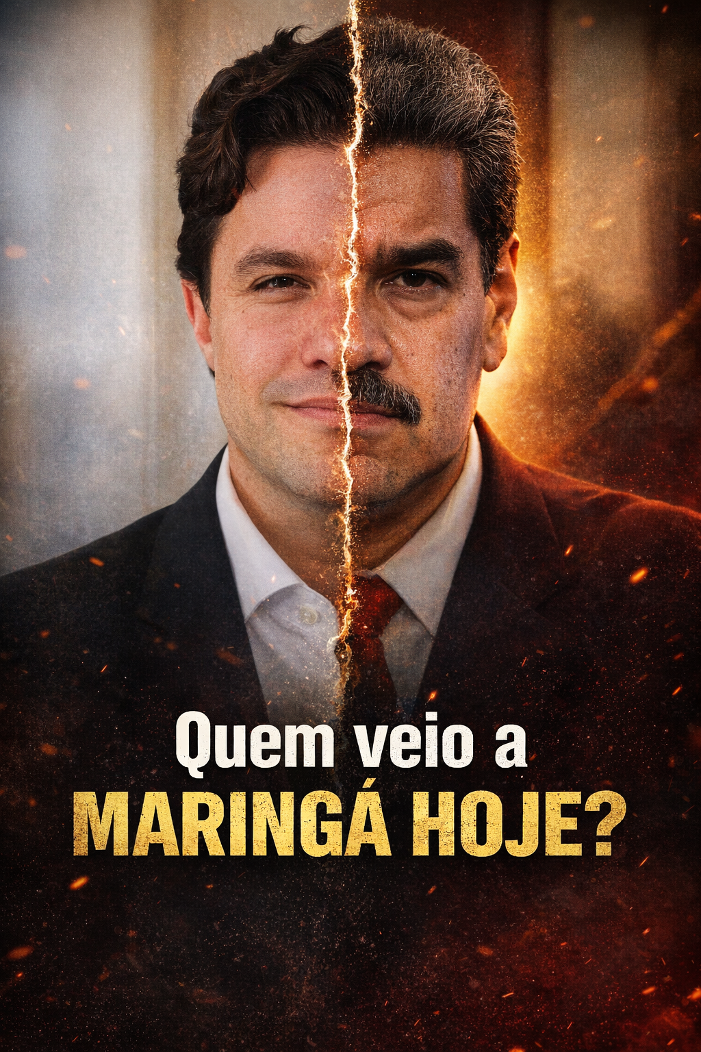 Quem veio a Maringá hoje: Guto Silva ou Nicolás Maduro?