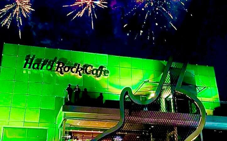 Réveillon do Hard Rock Cafe Curitiba terá show de fogos e sorteio especial