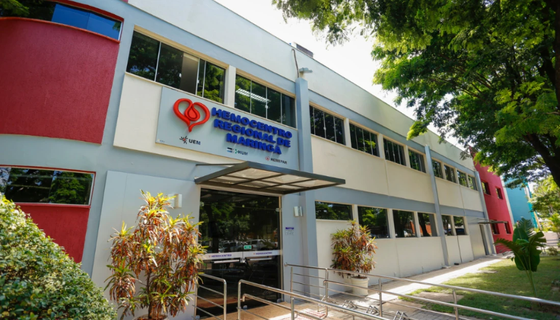Hemocentro de Maringá alerta para estoque quase zero de sangue O negativo