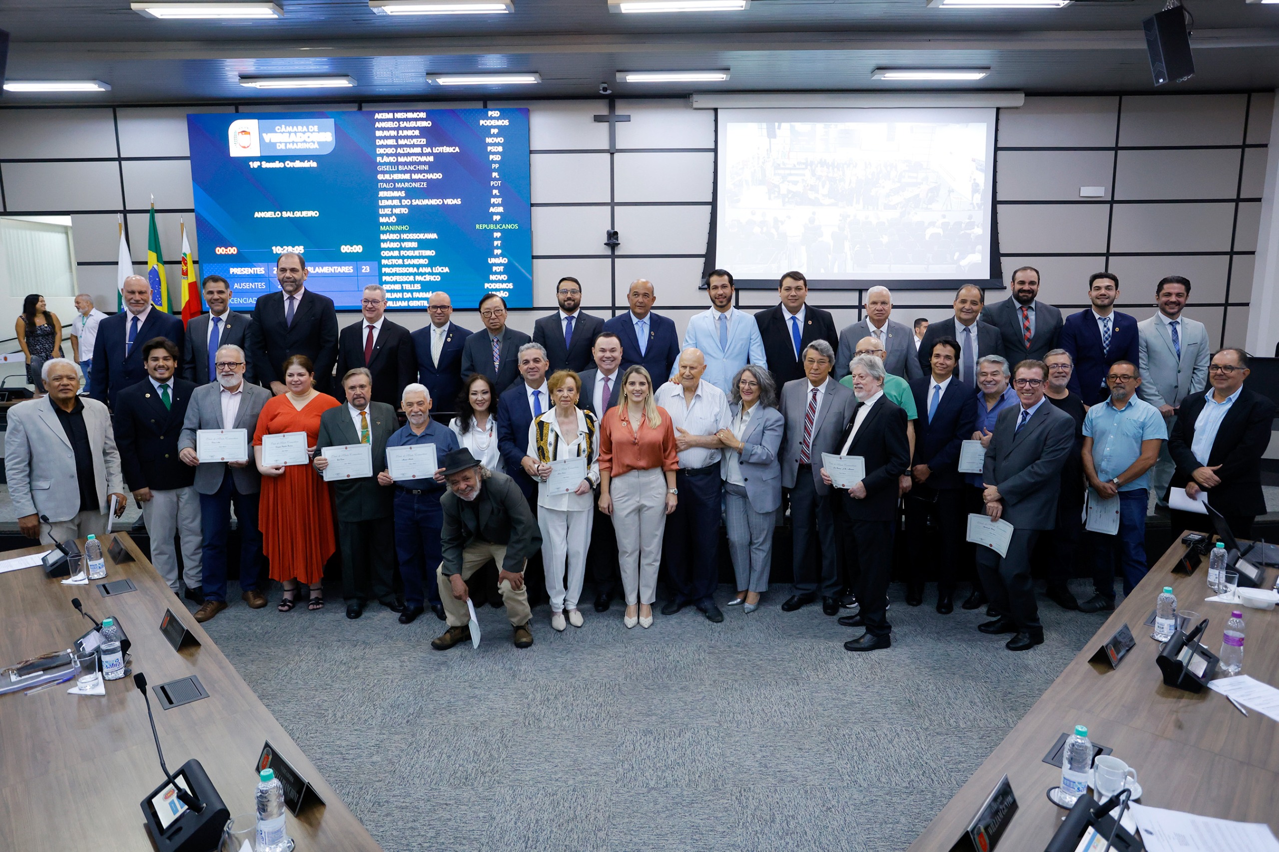 Maringá imortaliza Verdelírio Barbosa com Sala de Imprensa no Legislativo