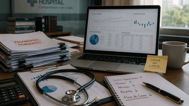 Planos lucram R$ 11 bilhões e hospitais enfrentam aperto financeiro