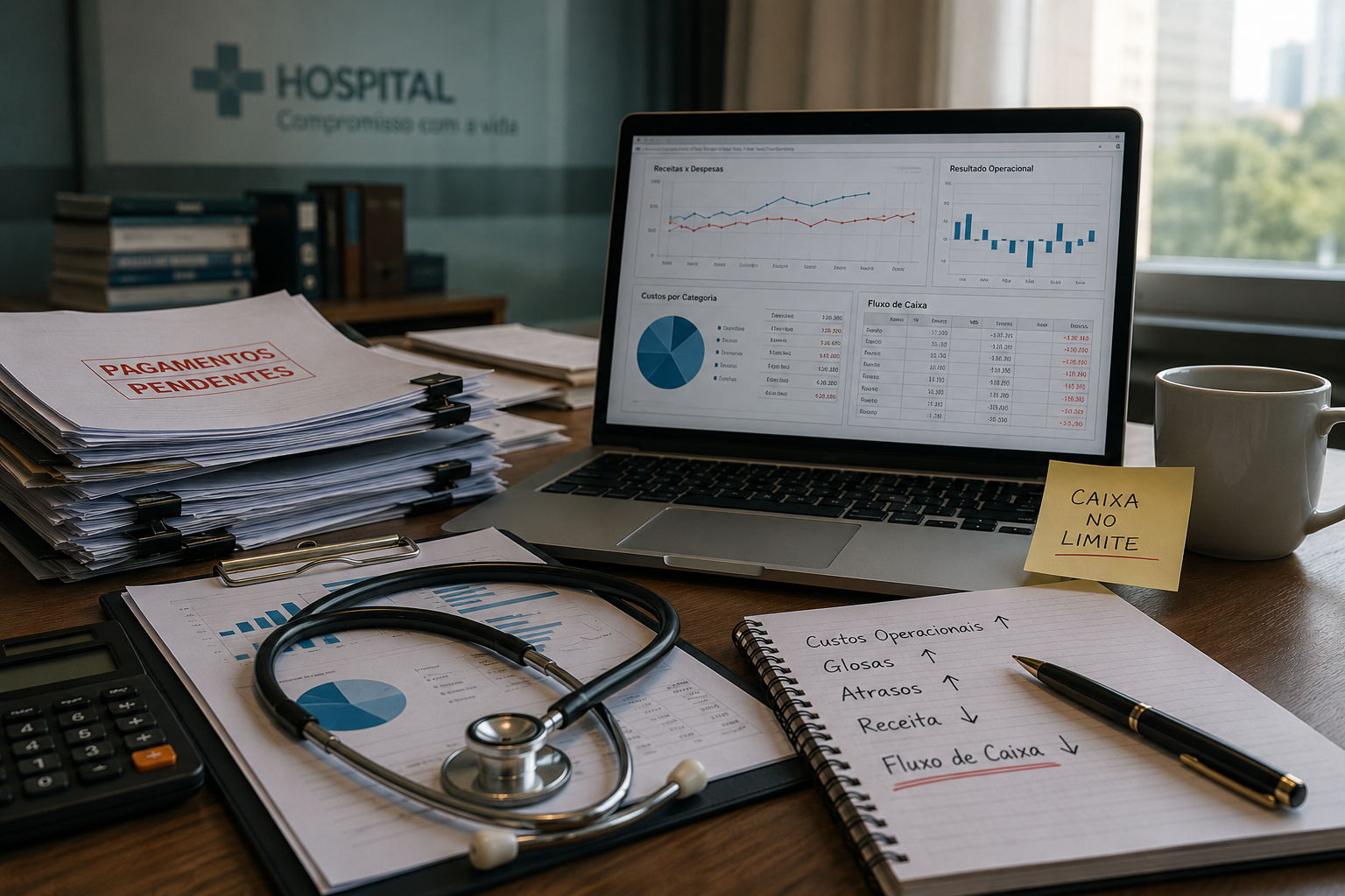 Planos lucram R$ 11 bilhões e hospitais enfrentam aperto financeiro