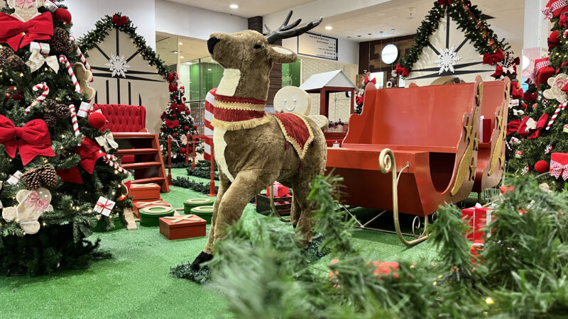 Chegada do Papai Noel marca início do Doce Natal Ventura