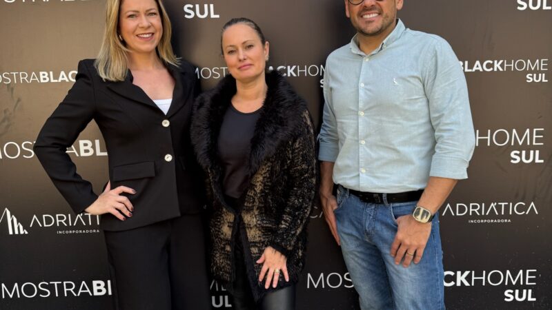 Movepar Curitiba marca presença na Mostra Black Home Sul com móveis em dois ambientes exclusivos