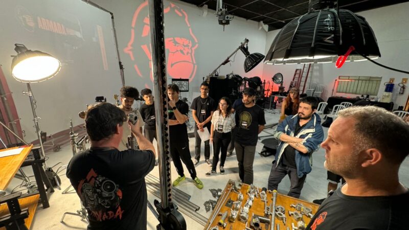 Maringá recebe curso gratuito de Elétrica Avançada para cinema, TV e publicidade