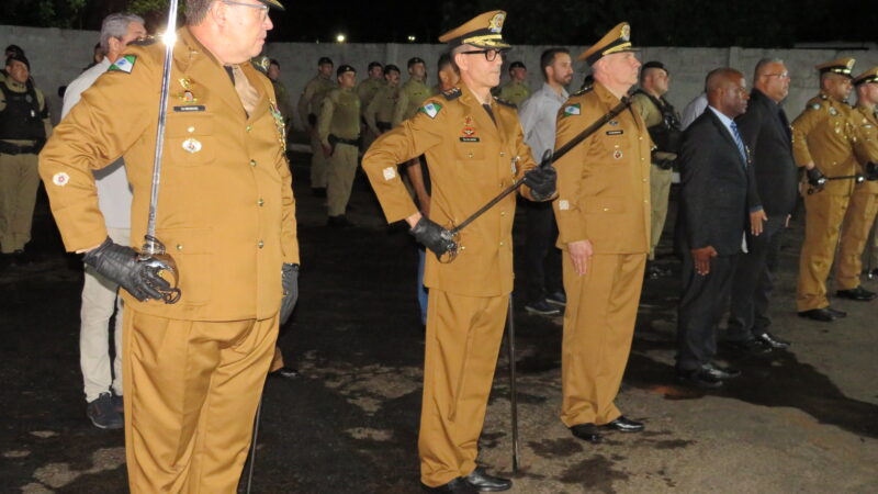 Cerimônia Militar Comemora Aniversário da 9ª CIPM e Homenageia Militares e Autoridades Civis