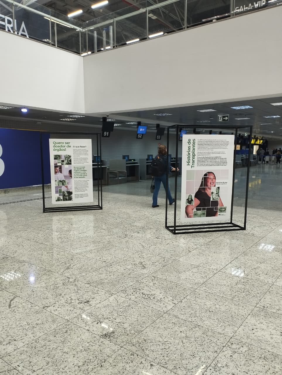 Hospital Angelina Caron transforma histórias de transplantes em exposição sobre doação de órgãos no Afonso Pena