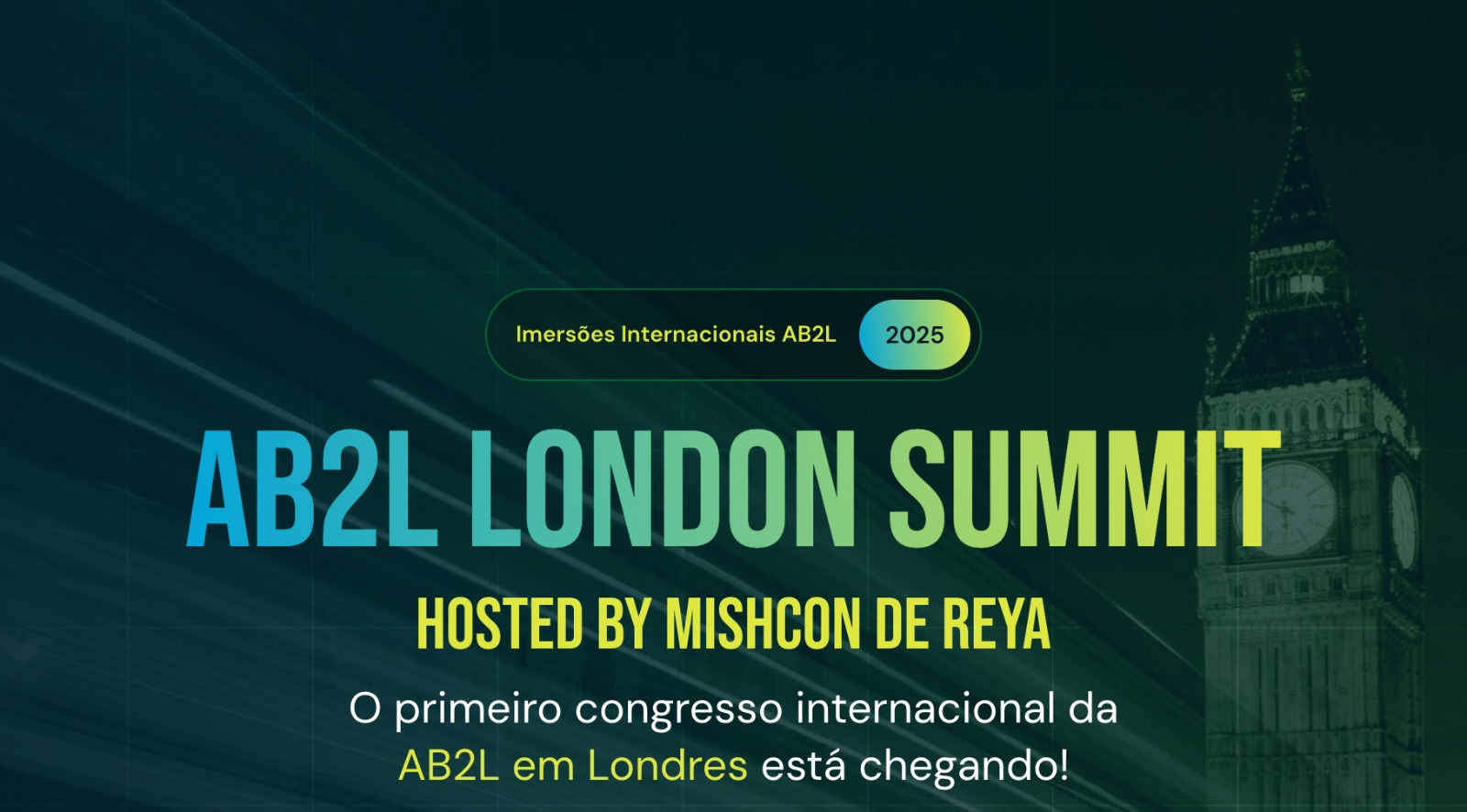AB2L London Summit antecede maior congresso europeu e insere Brasil no epicentro da inovação jurídica