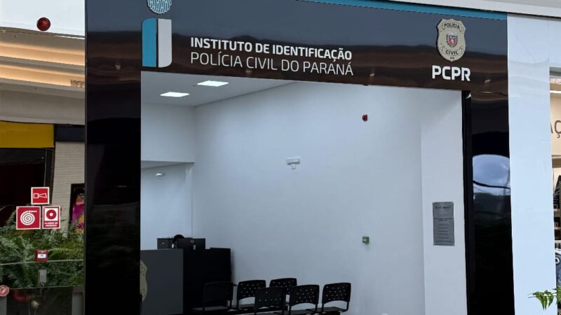 Jockey Plaza Shopping inaugura novo posto do Instituto de Identificação da PCPR