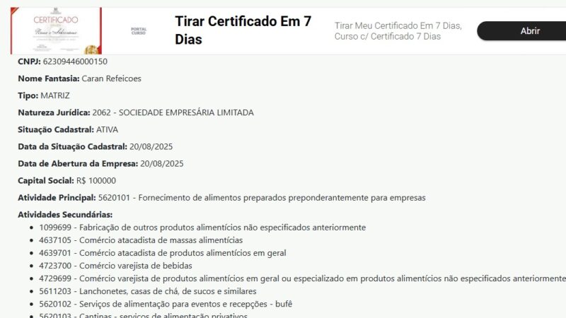 Empresa marialvense conquista contrato quase milionário em apenas 17 dias de operação