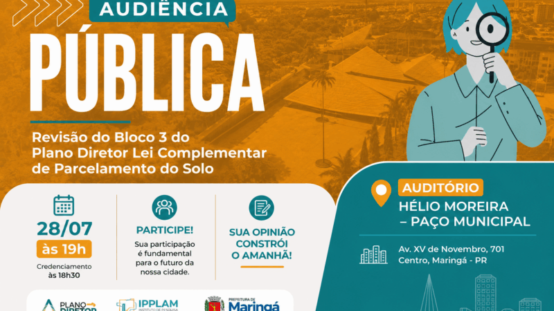 Gestão silvio Barros vai ouvir população sobre mudanças na Lei de Parcelamento do Solo