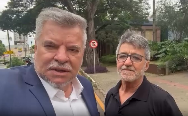 Deputado Estadual Jacovós acompanha demanda de comerciante na manhã desta quinta-feira (12)