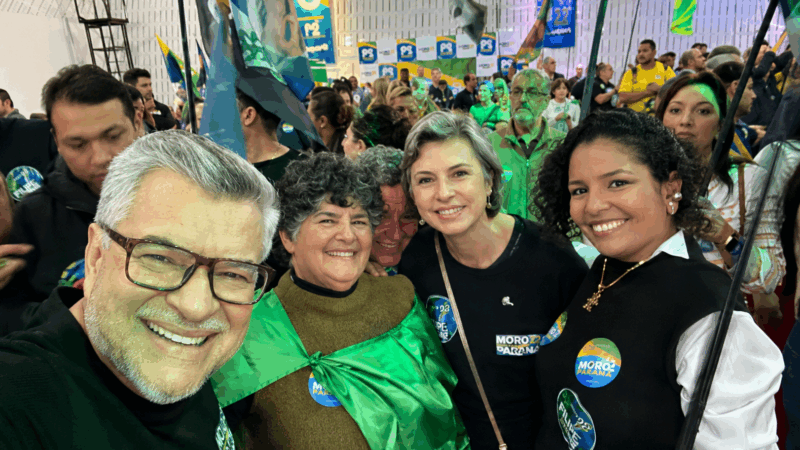 Jacovós confirma candidatura em convenção que oficializou Moro ao Governo e Filipe Barros ao Senado