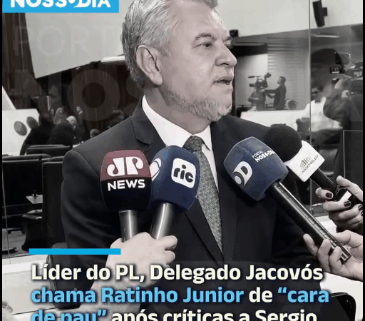 Ratinho Junior é “cara de pau” e “não tem capacidade moral” para criticar Moro, diz Jacovós