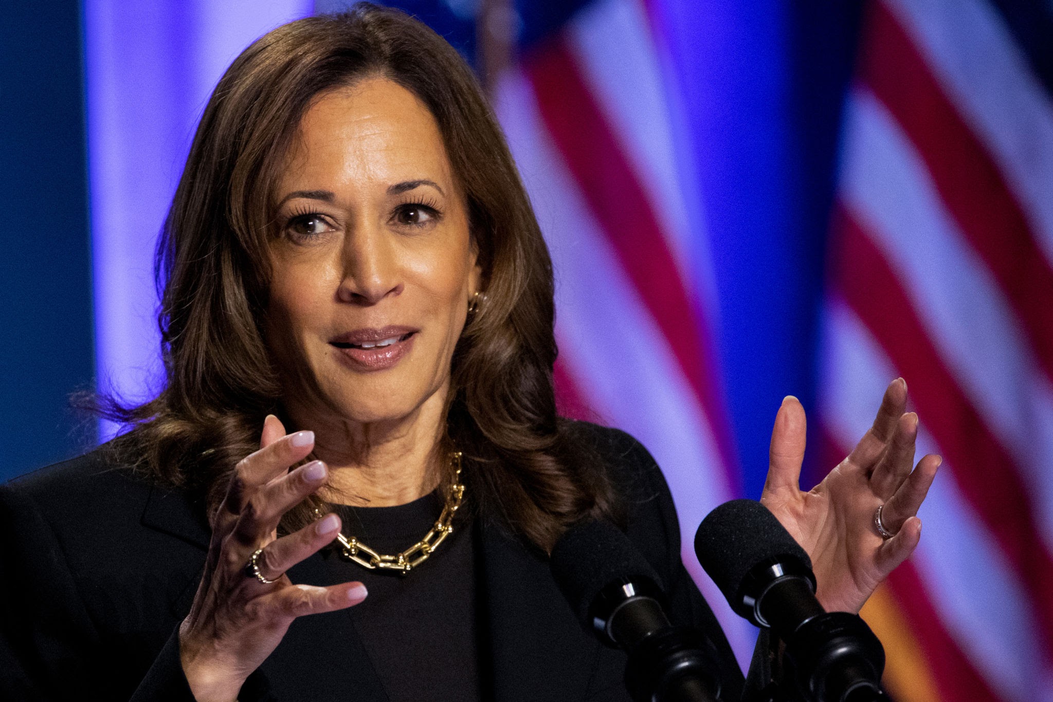 Brasileiros preferem Kamala Harris como a próxima presidente dos EUA