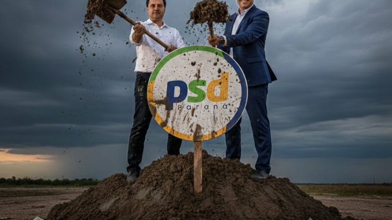 Quanto mais se mexe, mais afunda: Ratinho Junior e Guto Silva enterram o PSD na lama, Kassab sabe disso?